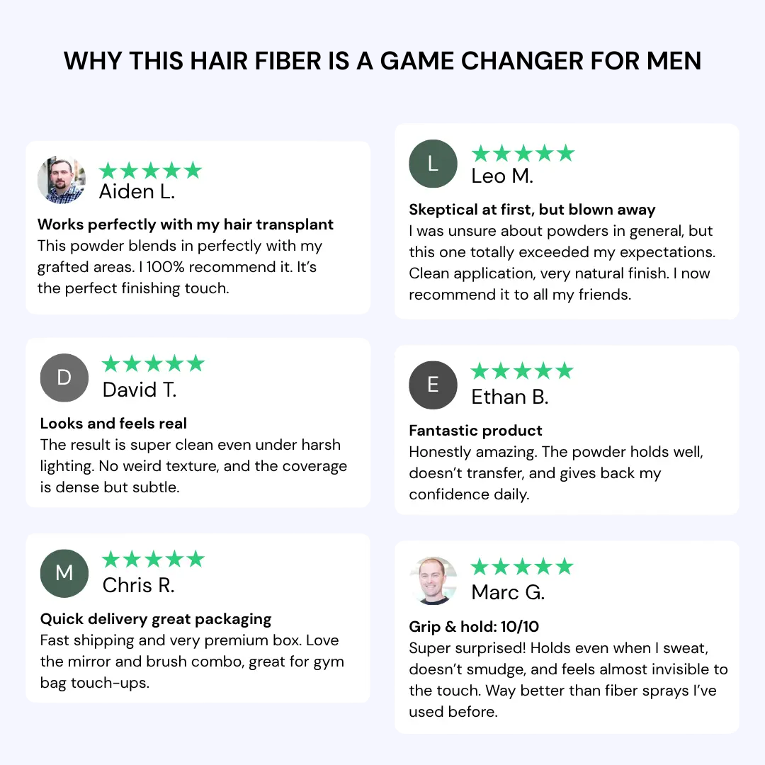 VoluMax™ Hair Building Fiber: Confidence In 30 Seconds